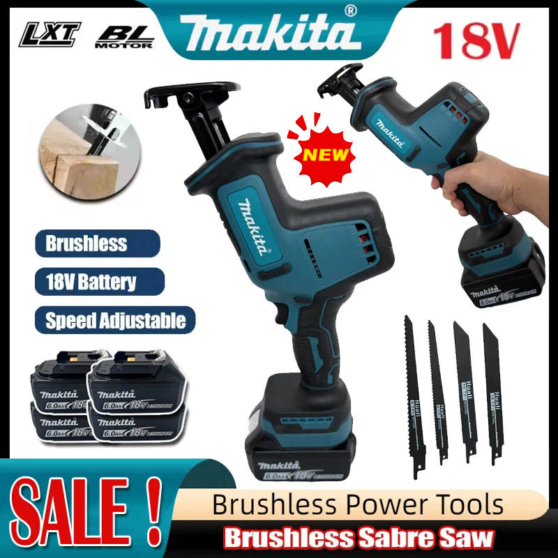 Power Tools Wood - 2026 Makita Cordless Brushless Reciprocating Saw