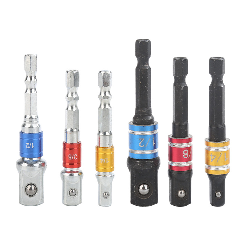Cordless Drill Driver - Impact Socket Adapter Set 3Pcs Drill
