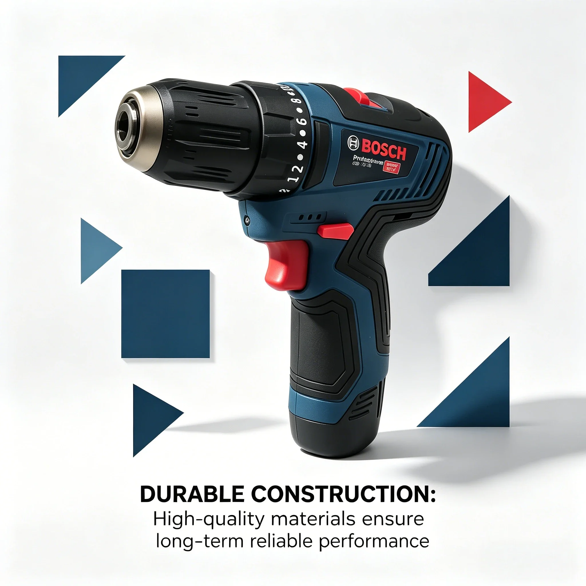 Cordless Drill Driver - Bosch-GSB 12V-30 Professional Electric Drill, Cordless