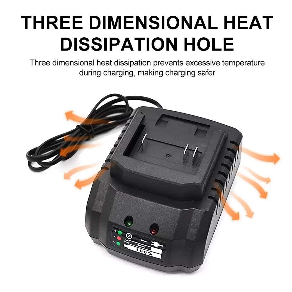 Li-ion Battery Charger 18V 21V - Power Tools Jobs recension och pris