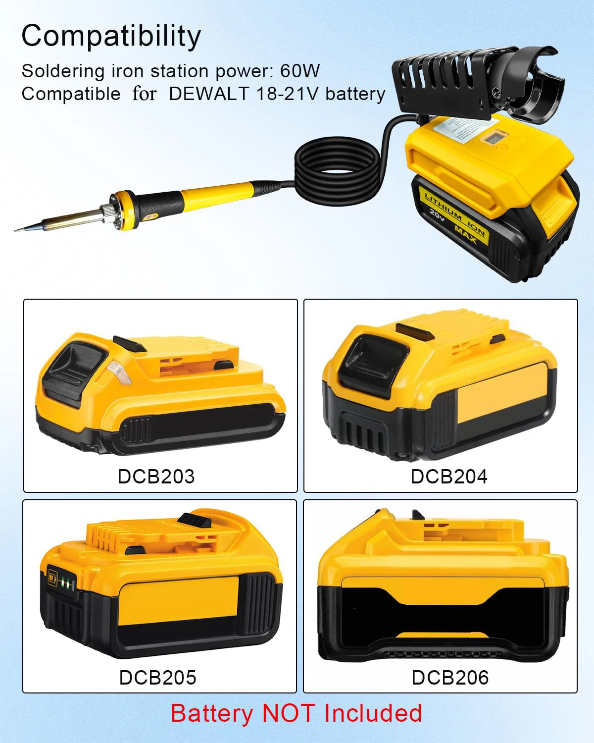 Portable Soldering Iron Kit Co - Power Tools Battery Repair recension och pris