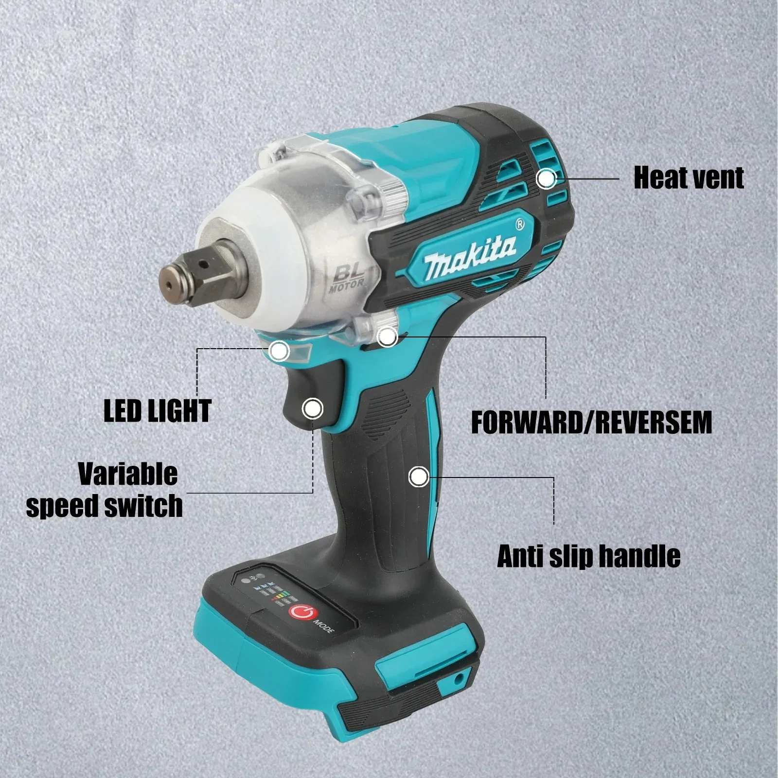 Brushless Makita DTW300 Batter - Power Tools Battery Repair recension och pris