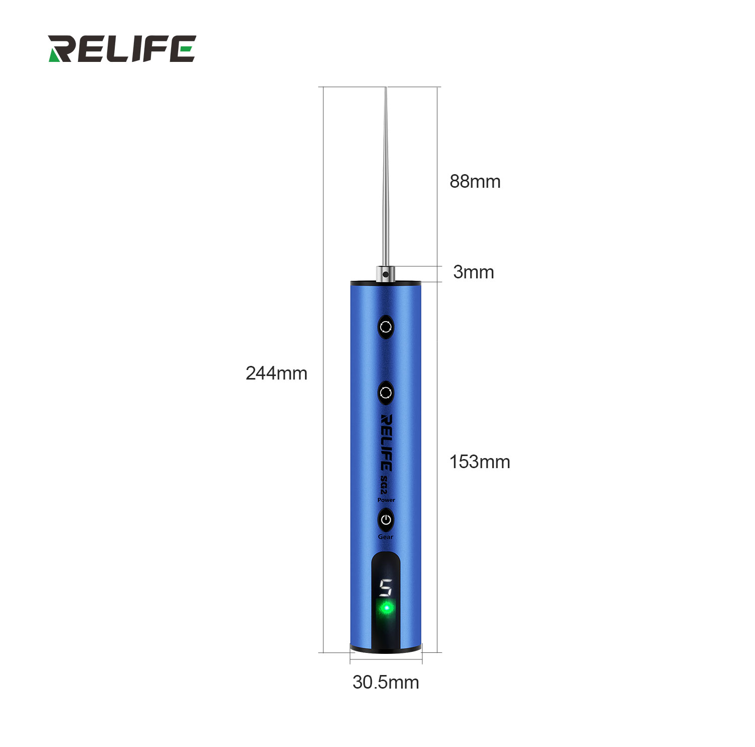 RELIFE SG2 Electric Gear Glue  - Power Tools Battery Repair recension och pris