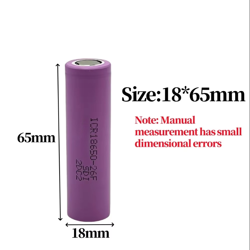 ICR18650-26F 3.7V 2600mAh Rech - Power Tools Ltd recension och pris