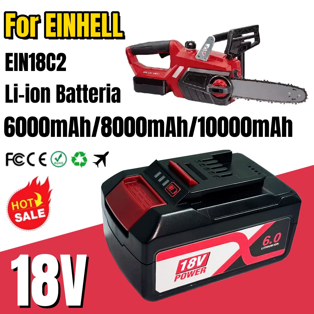 For EINHELL TE18 18V 8Ah 6Ah L - Power Xchange Tools recension och pris