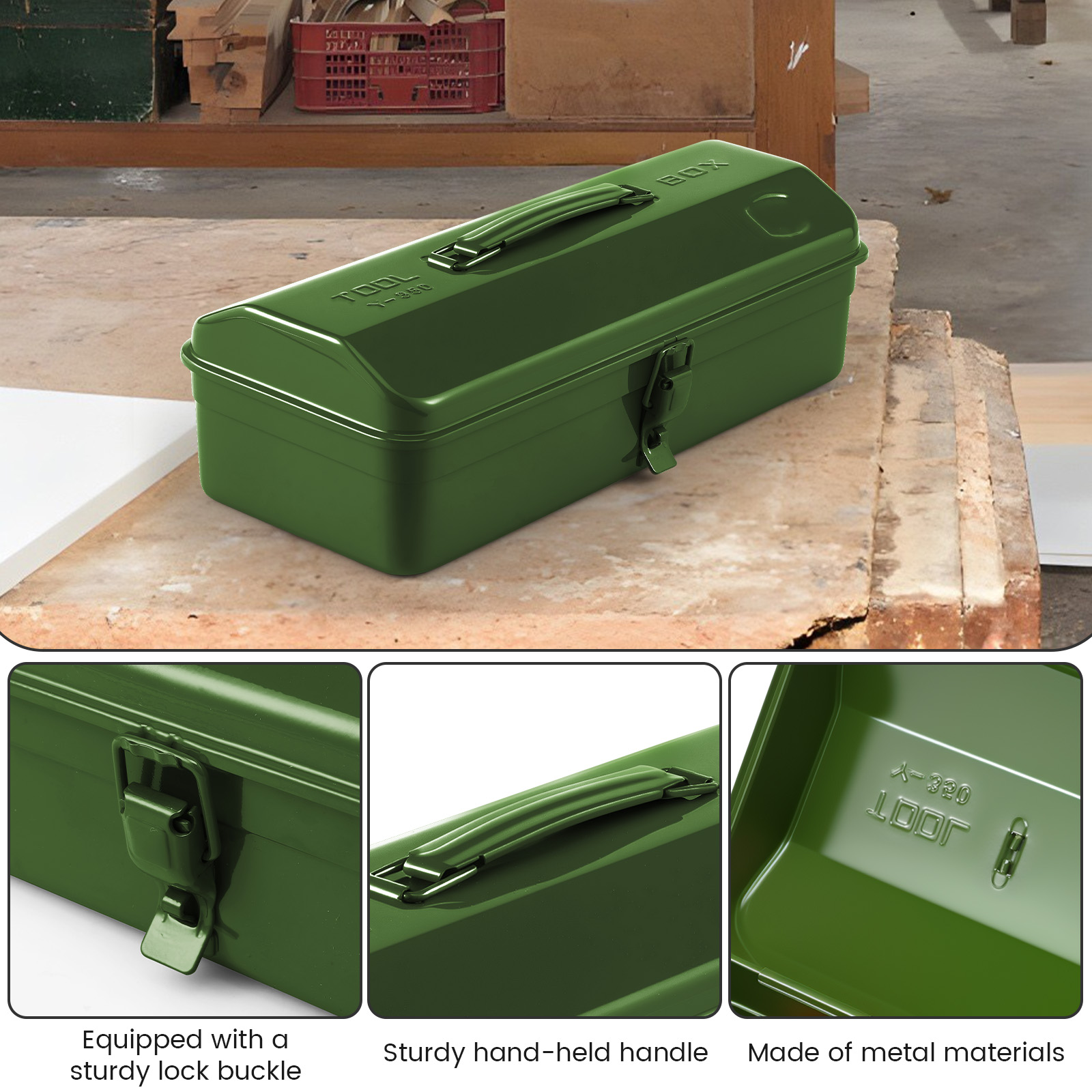 Hardware Metal Toolbox Portabl - Power Tools Catalogue recension och pris