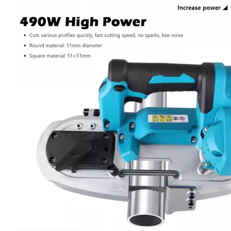 490W Portable Brushless Band S - Power Tools Wood recension och pris