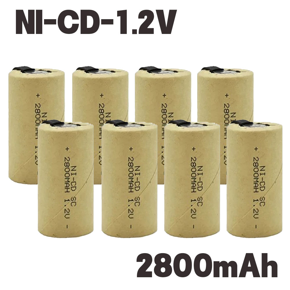 2800mAh 1.2V Ni-Cd Rechargeabl - Power Tools Ltd recension och pris