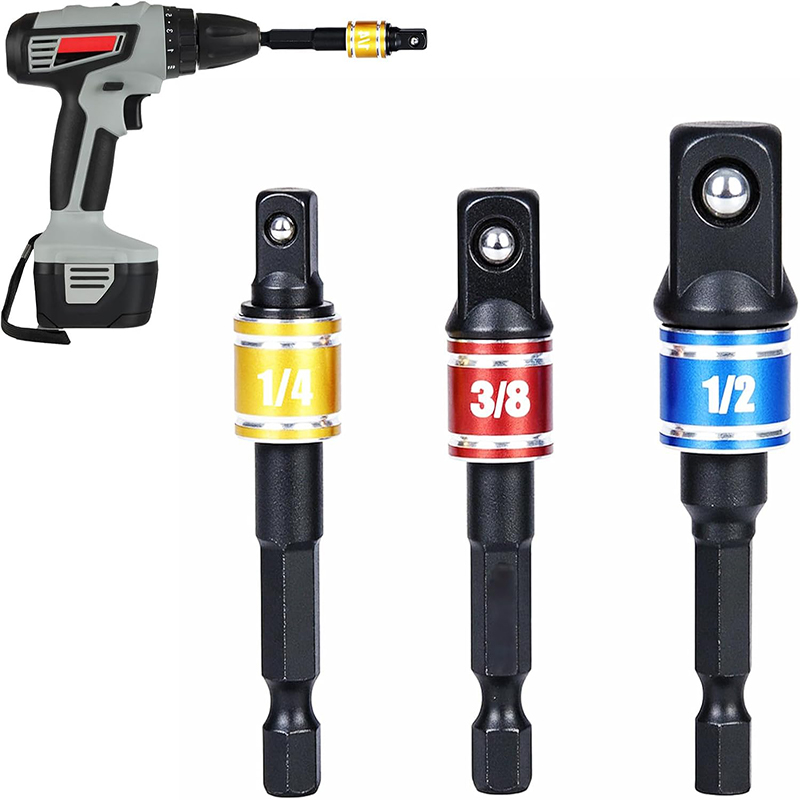 Impact Socket Adapter Set 3Pcs - Cordless Drill Driver recension och pris