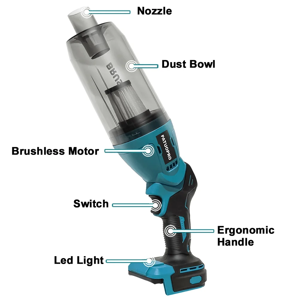 Cordless Brushless Electric Va - Power Tools Keyboard Manager recension och pris