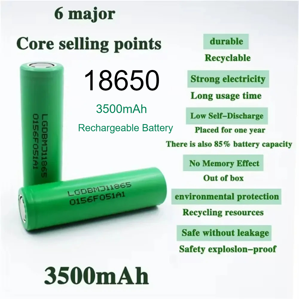 INR18650 MJ1 3500mAh 3.7V 25A  - Power Tools Ltd recension och pris