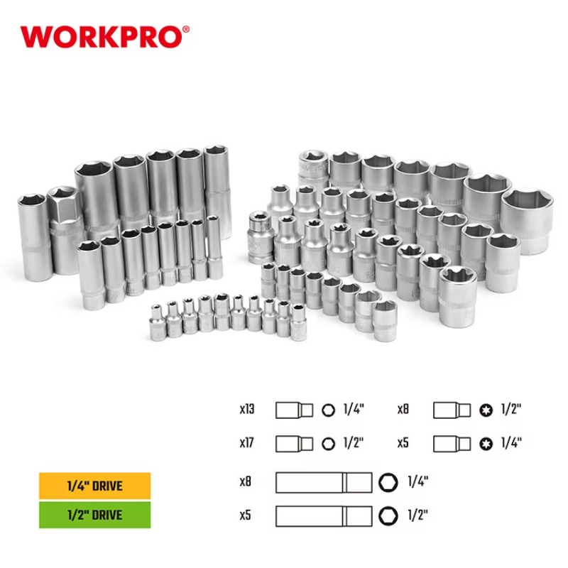 108pcs Professional Mechanics  - Kit Power Tools recension och pris