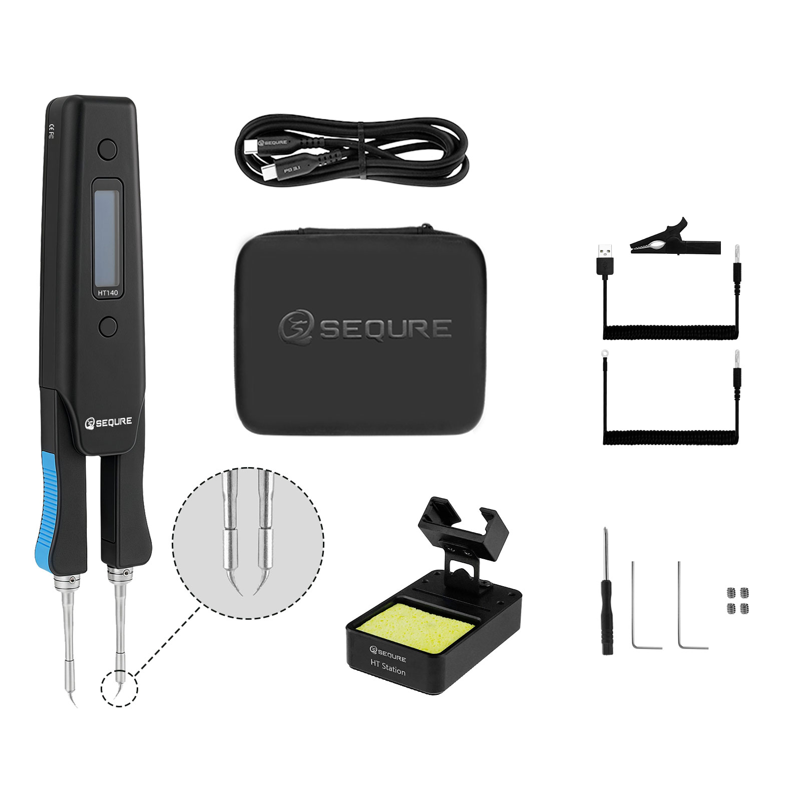 SEQURE HT140 2-IN-1 Electric H - Power Tools Battery Repair recension och pris