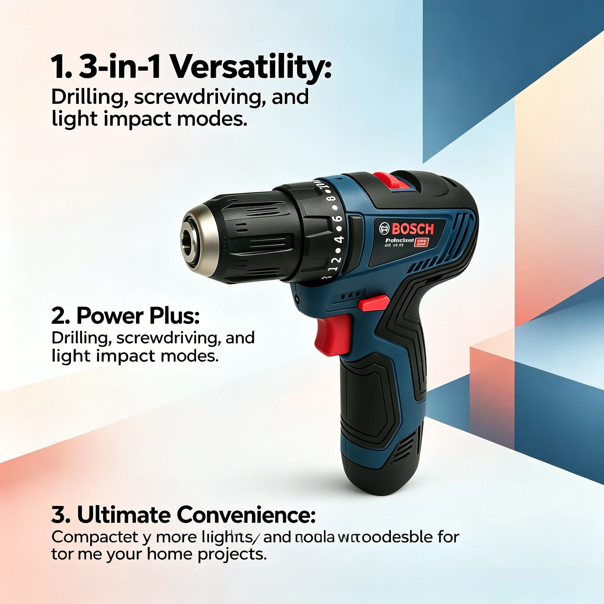 Bosch-GSB 12V-30 Professional  - Cordless Drill Driver recension och pris