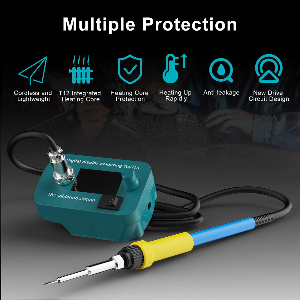 Cordless Electric Soldering Ir - Power Tools Battery Repair recension och pris