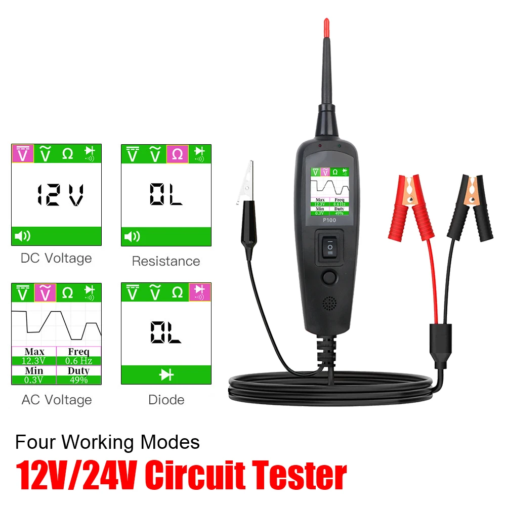 P100 Automotive Circuit Tester - Kit Power Tools recension och pris