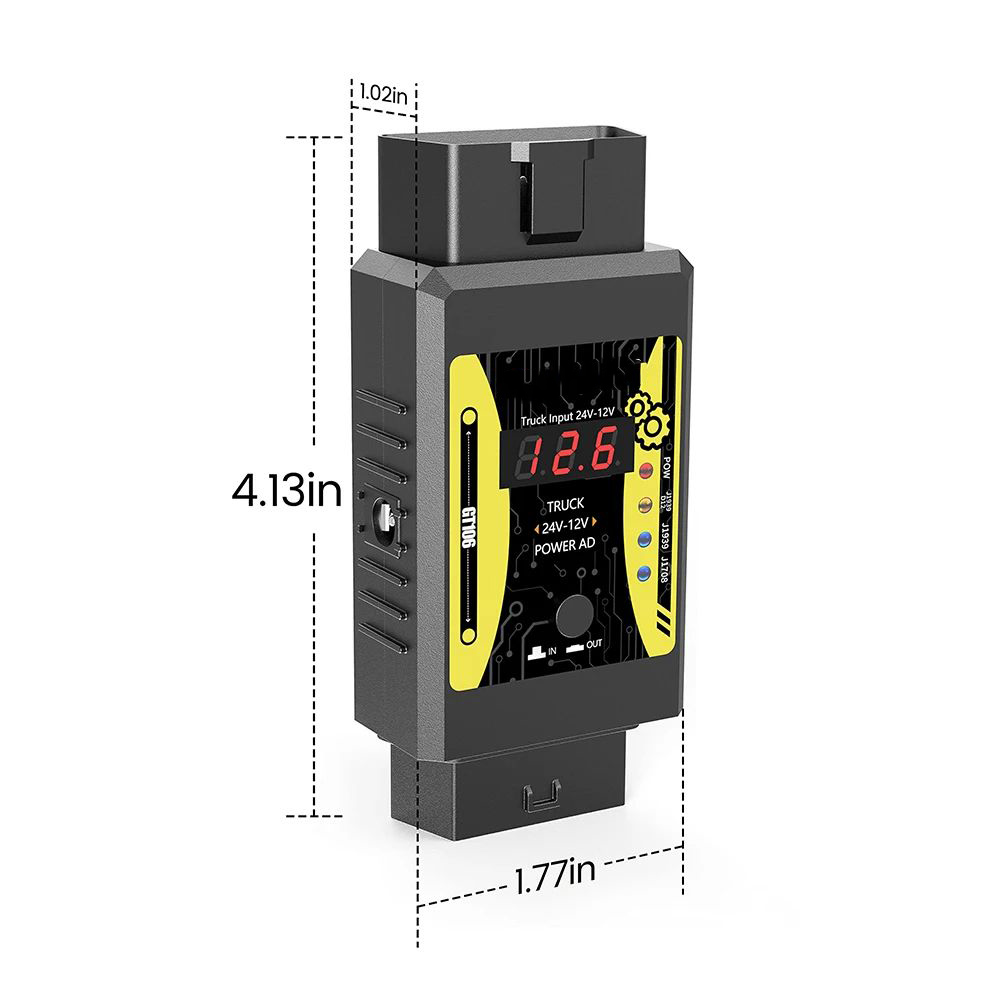 Godiag GT106 Plus Heavy Duty T - Power Quality Tools recension och pris