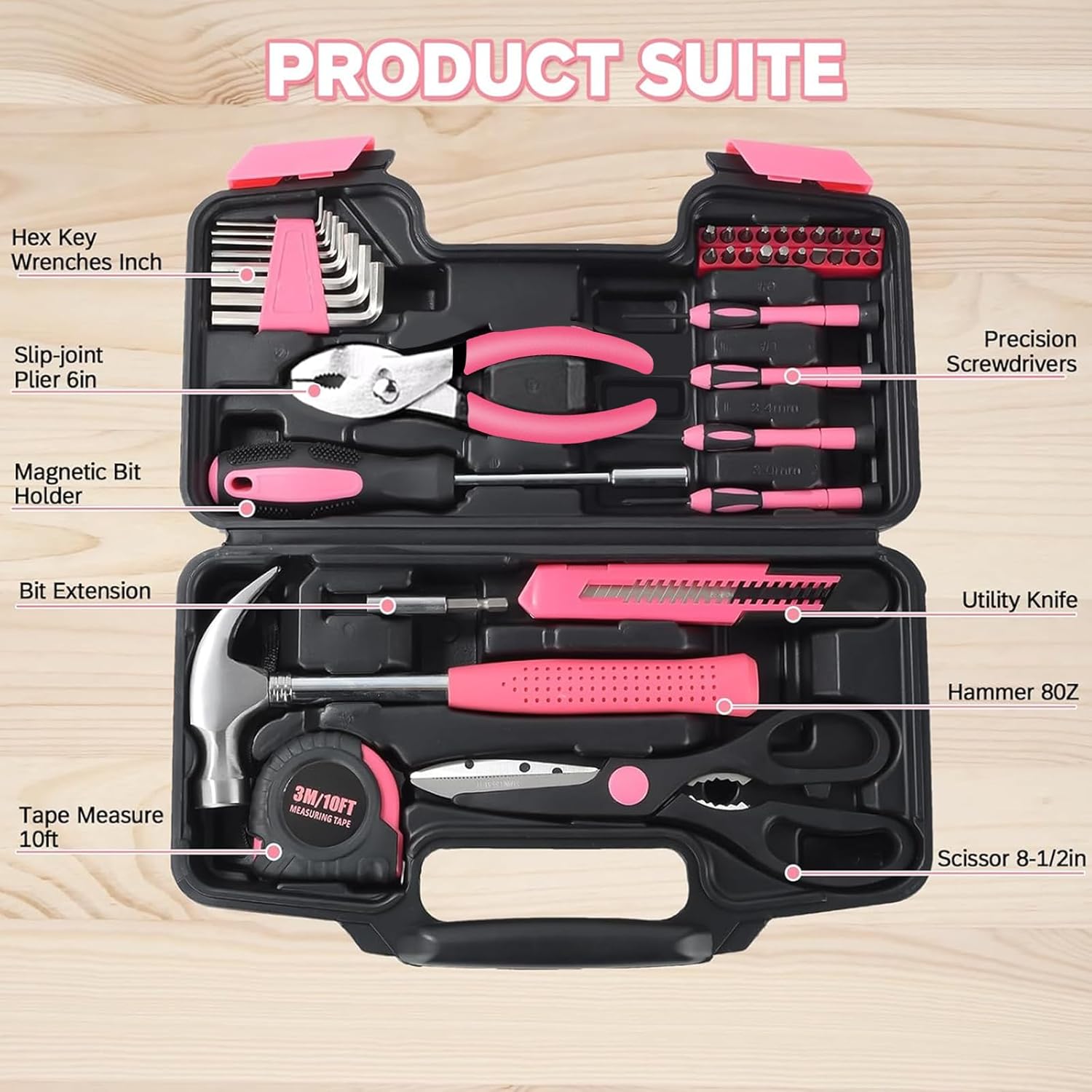 39 Pcs All Purpose Basic House - Power Tools Catalogue recension och pris