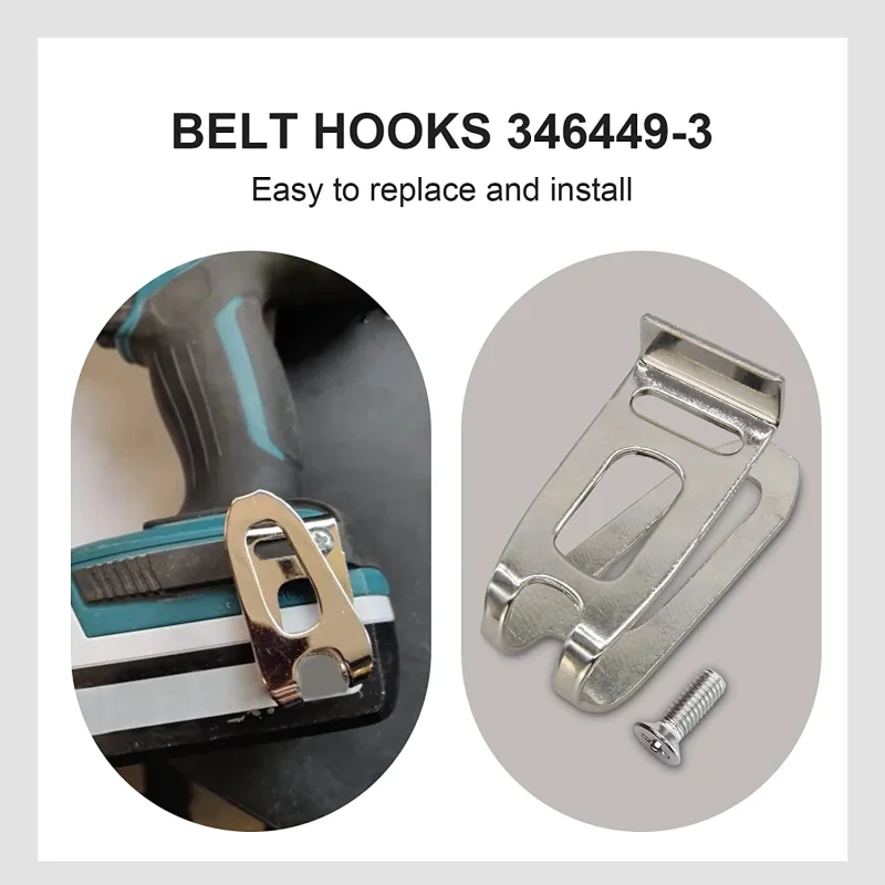Belt Clip Hook With Screw For  - Cordless Drill Driver recension och pris